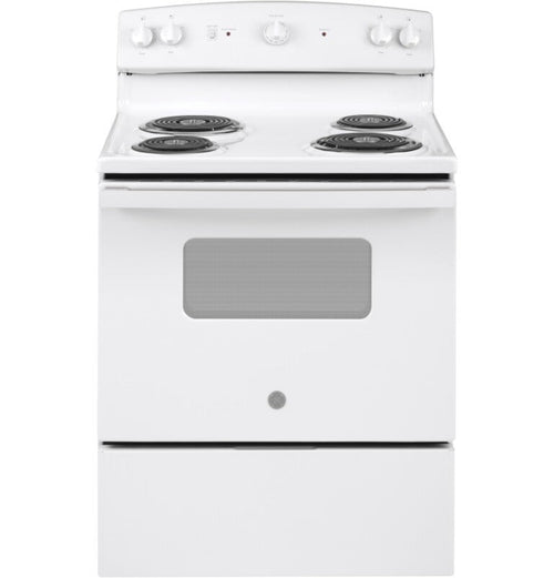 GE Appliances 30" Free-Standing Electric Range White - JBS160DMWW