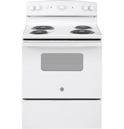 GE Appliances 30" Free-Standing Electric Range White - JBS160DMWW