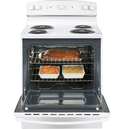 GE Appliances 30" Free-Standing Electric Range White - JBS160DMWW
