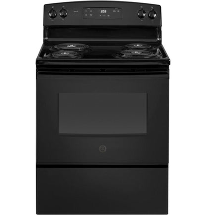 GE Appliances 30" Free-Standing Electric Range Black - JBS360DMBB