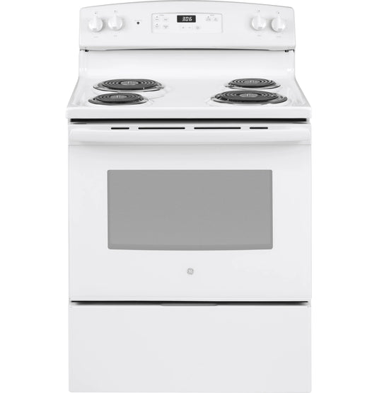 GE Appliances 30" Free-Standing Electric Range White - JBS360DMWW