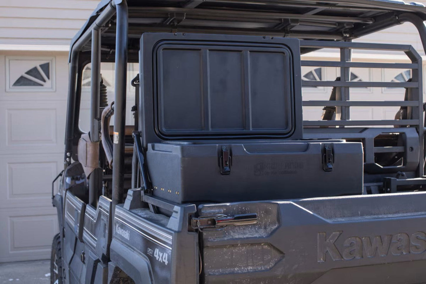 MotoAlliance Highlands Insulated UTV Rear Cargo Box for 2015-2025 Kawasaki Mule Models New - JC11131-MULE-INSULATED