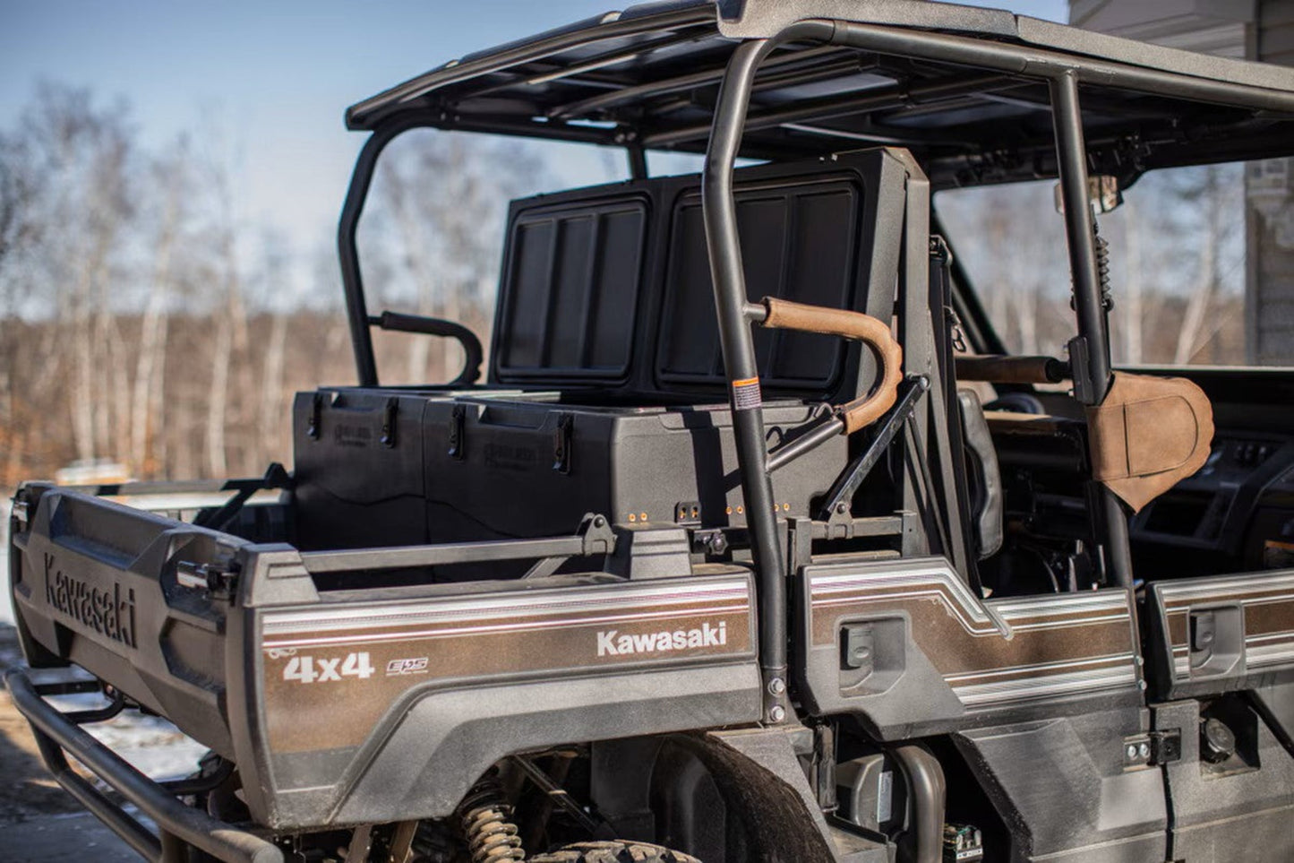 MotoAlliance Highlands Insulated UTV Rear Cargo Box for 2015-2025 Kawasaki Mule Models New - JC11131-MULE-INSULATED