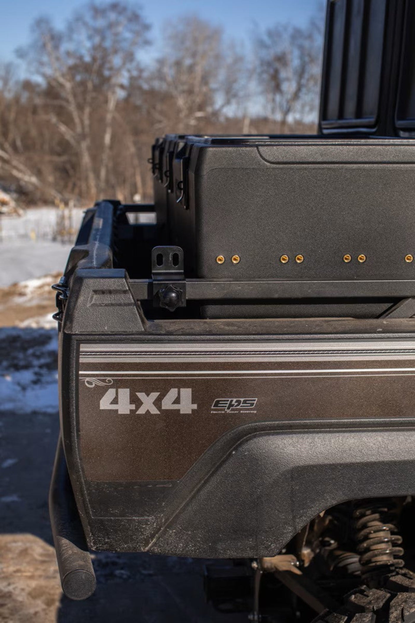 MotoAlliance Highlands Insulated UTV Rear Cargo Box for 2015-2025 Kawasaki Mule Models New - JC11131-MULE-INSULATED