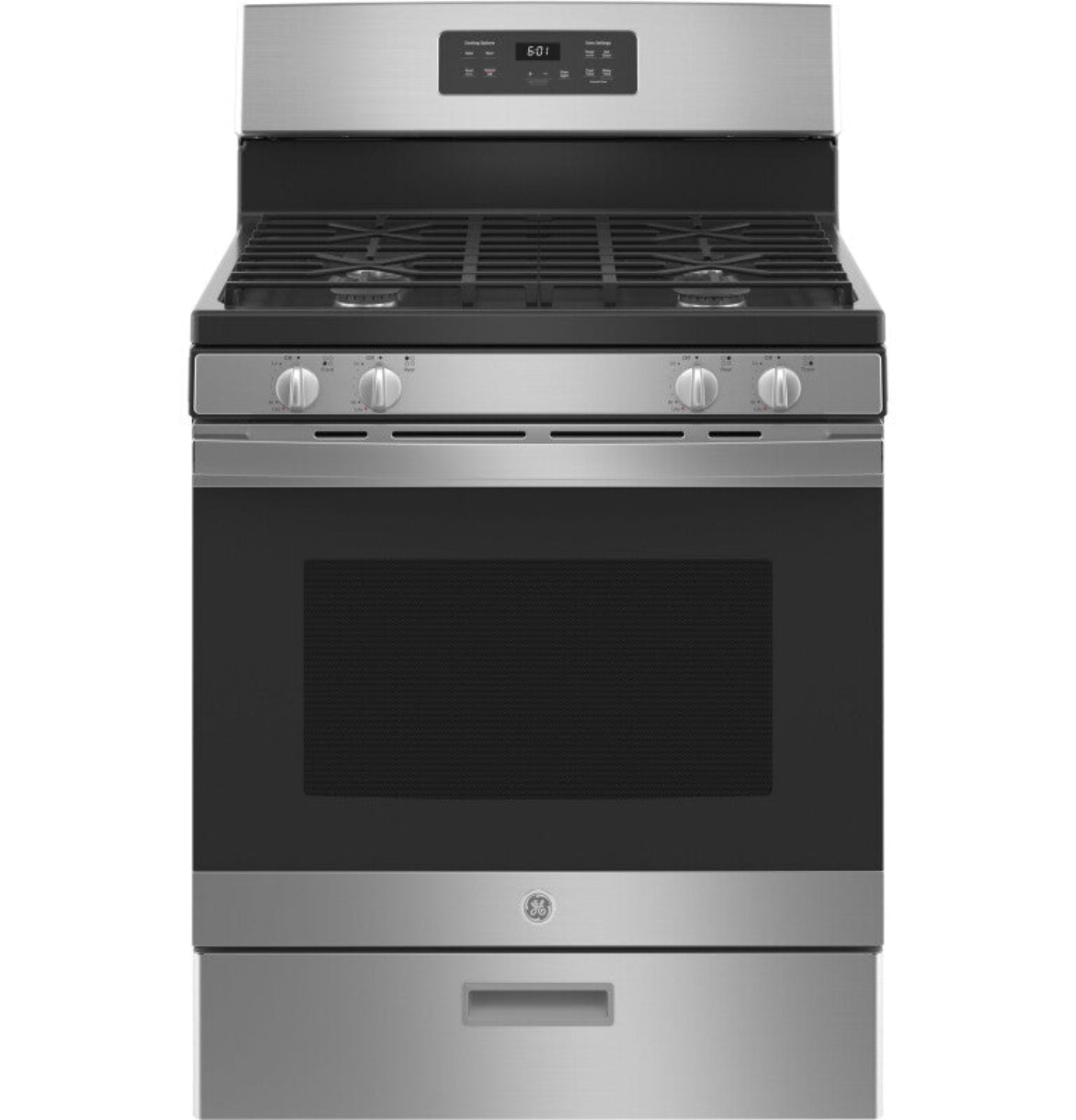 GE Appliances 30" Free-Standing Gas Range Stainless Steel - JGBS61RPSS