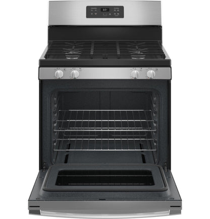 GE Appliances 30" Free-Standing Gas Range Stainless Steel - JGBS61RPSS