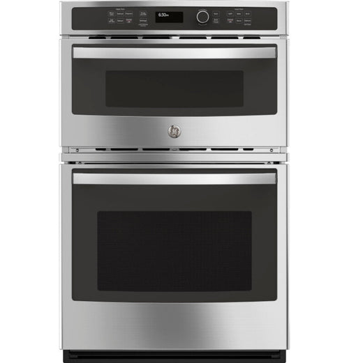 GE Appliances 27" Built-In Combination Microwave/Thermal Wall Oven Stainless Steel - JK3800SHSS