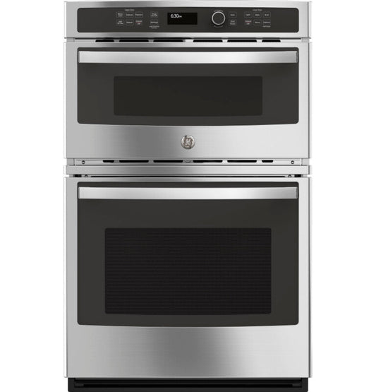 GE Appliances 27" Built-In Combination Microwave/Thermal Wall Oven Stainless Steel - JK3800SHSS