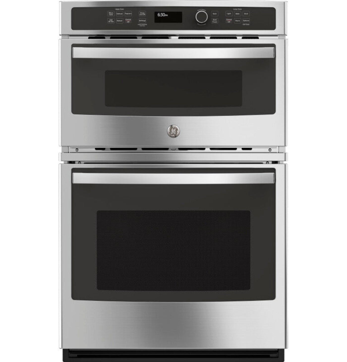 GE Appliances 27" Built-In Combination Microwave/Thermal Wall Oven Stainless Steel - JK3800SHSS