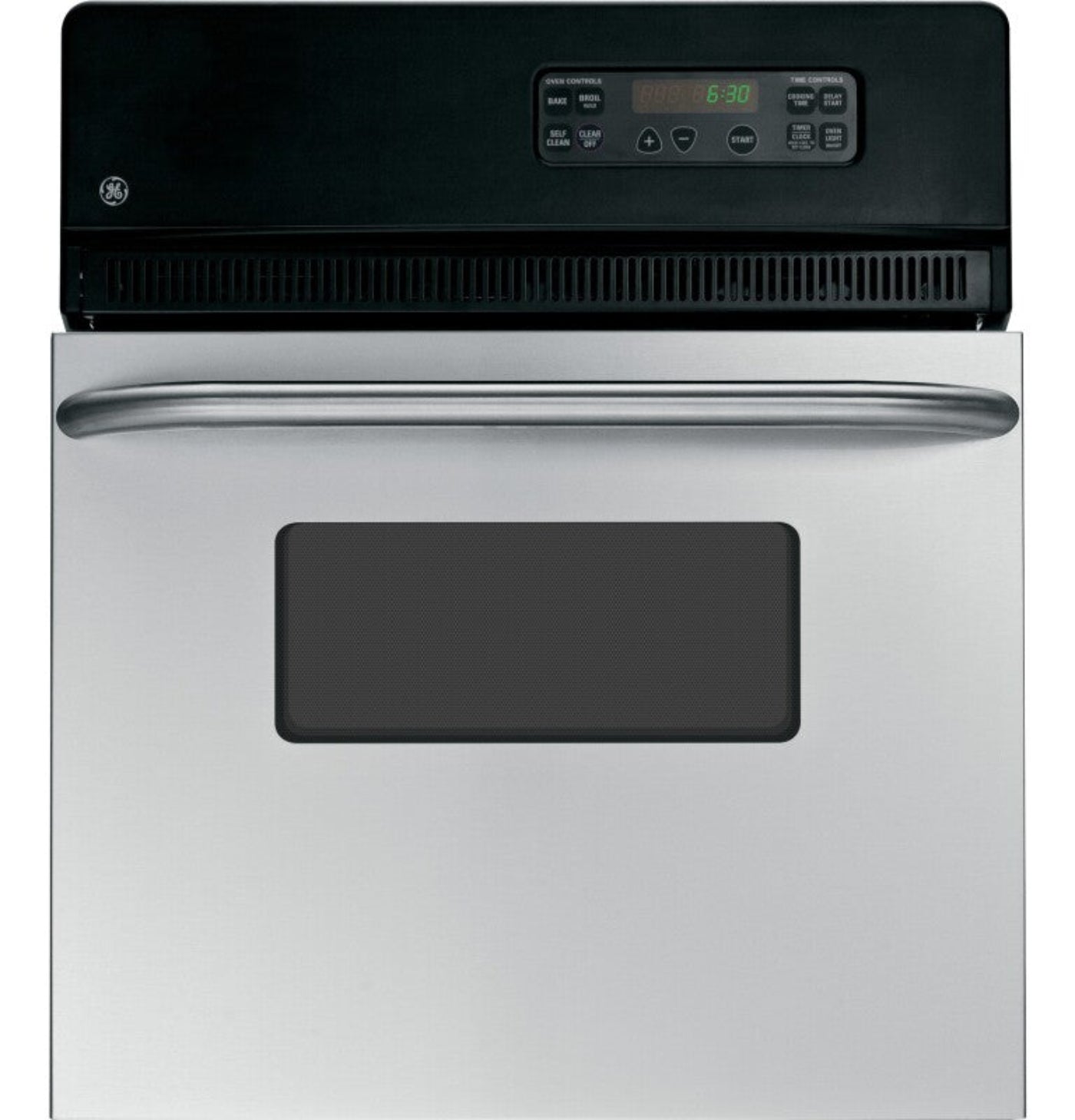 GE Appliances  24" Electric Single Self-Cleaning Wall Oven Stainless Steel - JRP20SKSS