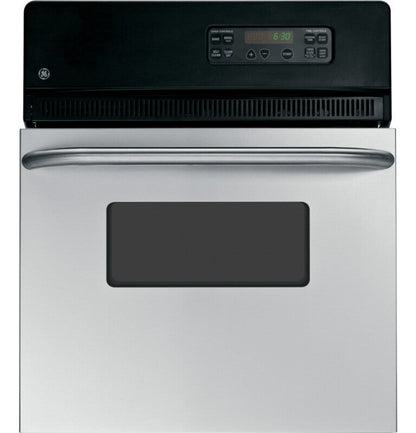 GE Appliances  24" Electric Single Self-Cleaning Wall Oven Stainless Steel - JRP20SKSS