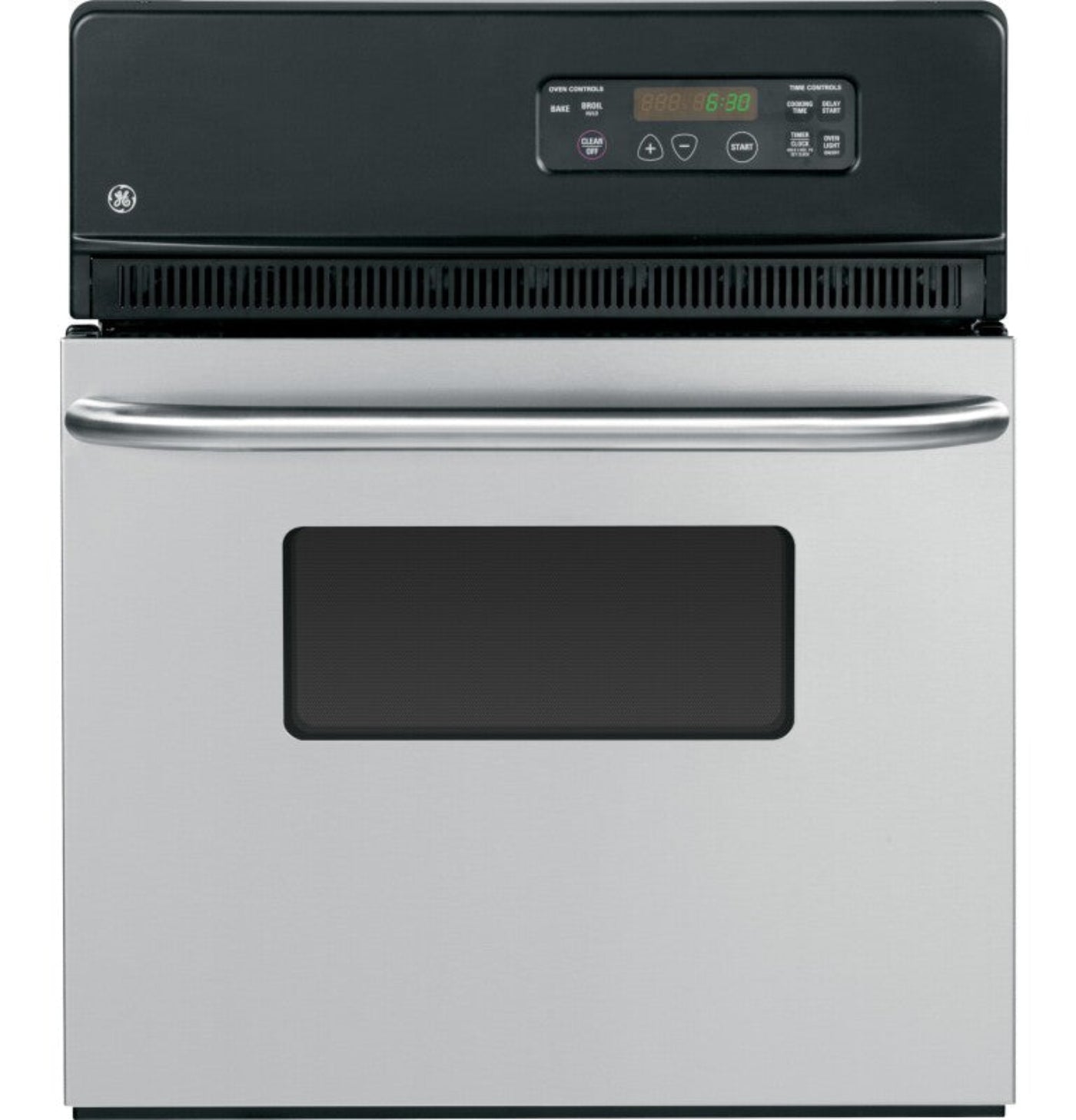 GE Appliances  24" Electric Single Standard Clean Wall Oven Stainless Steel - JRS06SKSS