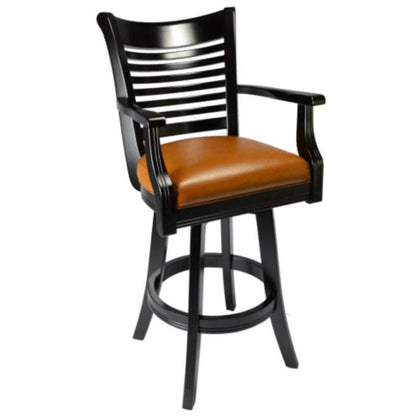 JS Products 1052 Mario With Armrest Swivel Barstool - Mario-1052-With-Arm