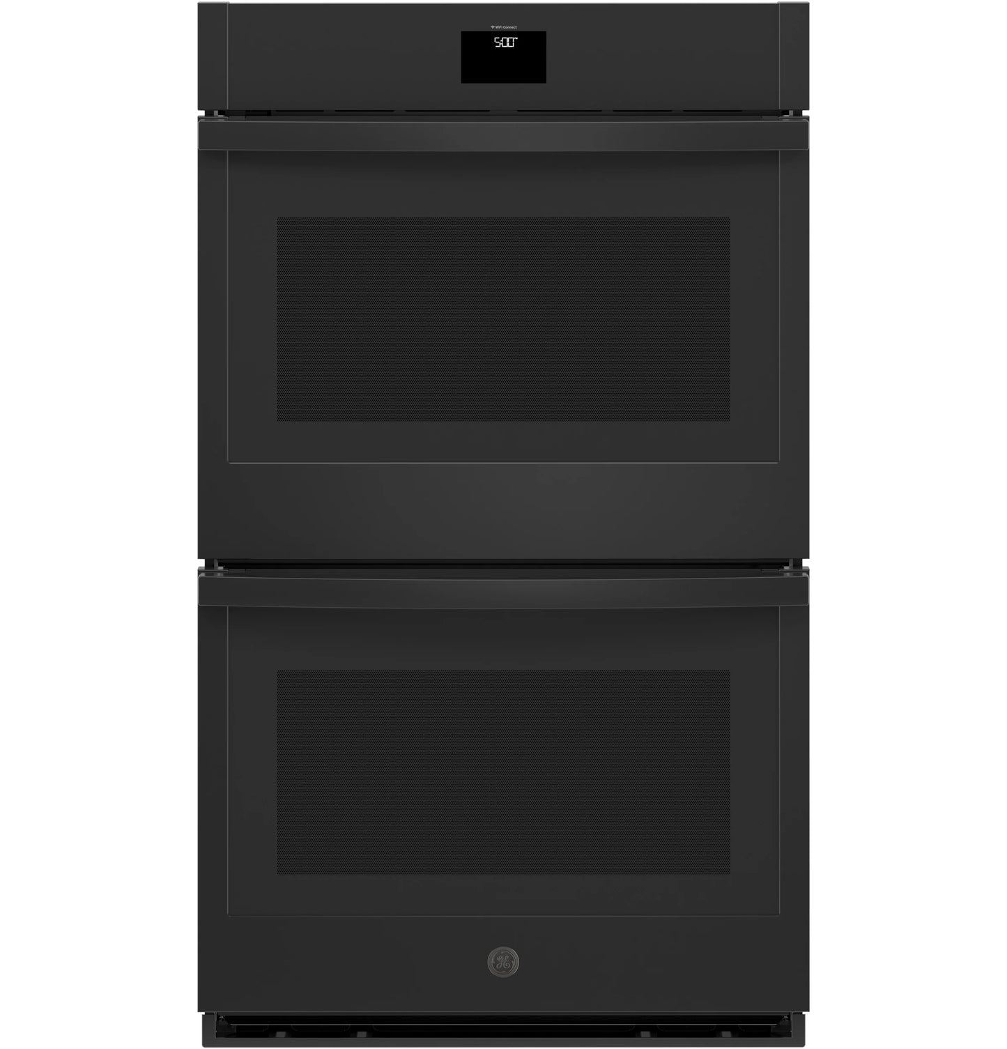 GE Appliances  30" Smart Built-In Self-Clean Convection Double Wall Oven with No Preheat Air Fry Black - JTD5000DVBB