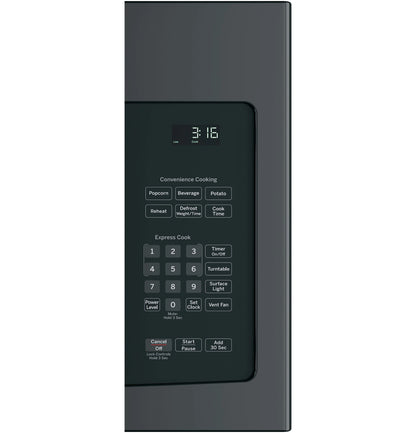 GE Appliances 1.6 Cu. Ft. Over-the-Range Microwave Oven Black - JVM3162DJBB