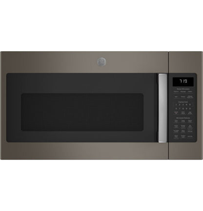 GE Appliances 1.9 Cu. Ft. Over-the-Range Sensor Microwave Oven Fingerprint Resistant Slate - JVM7195EKES