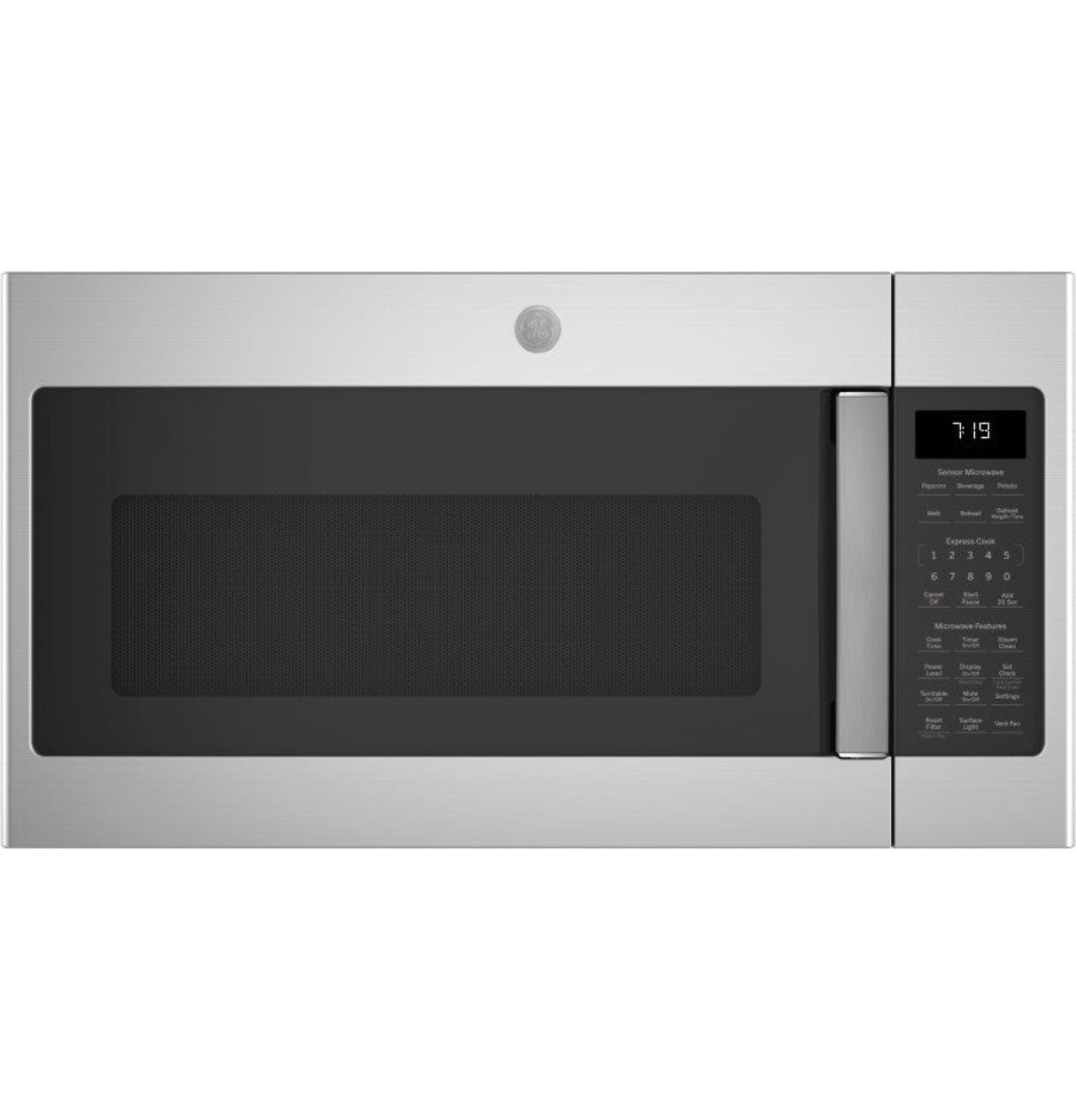 GE Appliances 1.9 Cu. Ft. Over-the-Range Sensor Microwave Oven Stainless Steel - JVM7195SKSS