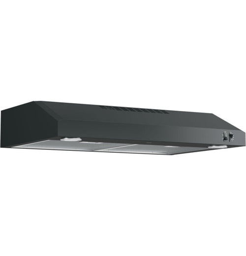 GE Appliances  30" Certified Under The Cabinet Hood Black - JVX5305DJBB