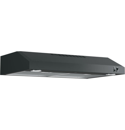 GE Appliances  30" Certified Under The Cabinet Hood Black - JVX5305DJBB