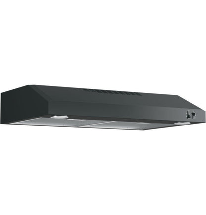 GE Appliances  30" Certified Under The Cabinet Hood Black - JVX5305DJBB