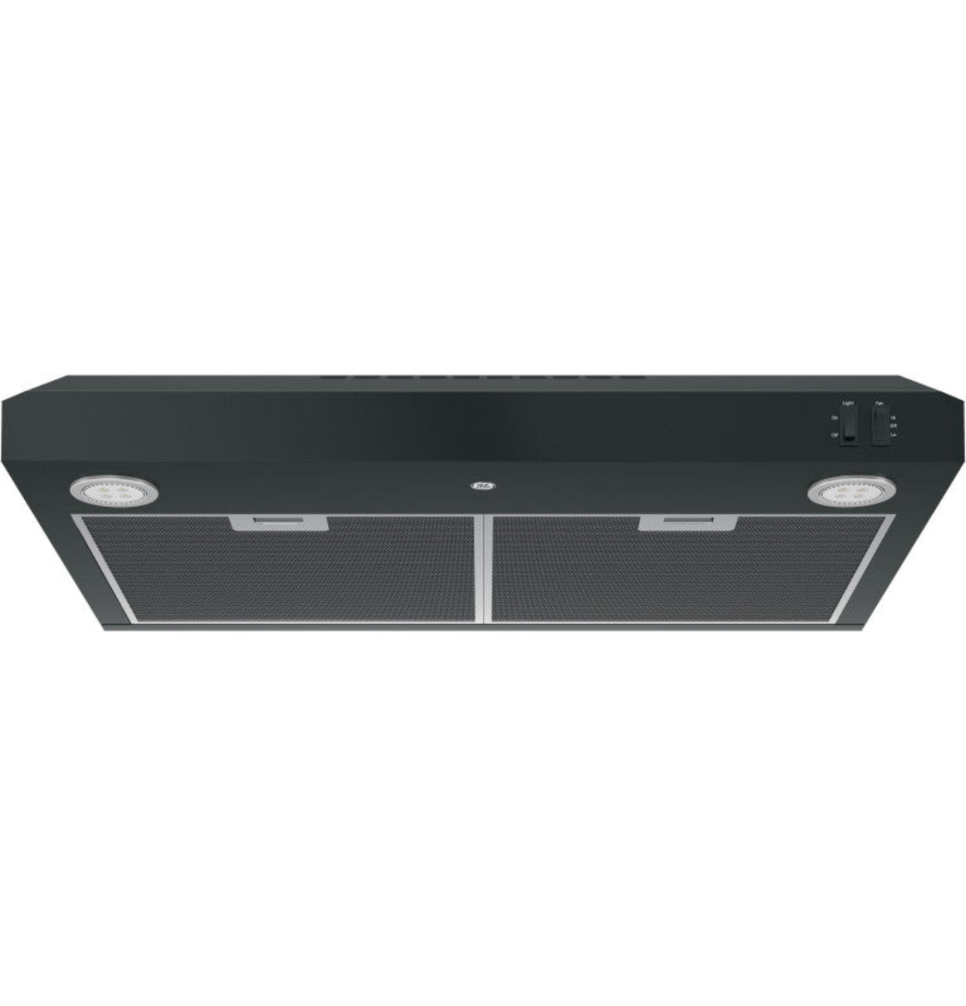 GE Appliances  30" Certified Under The Cabinet Hood Black - JVX5305DJBB