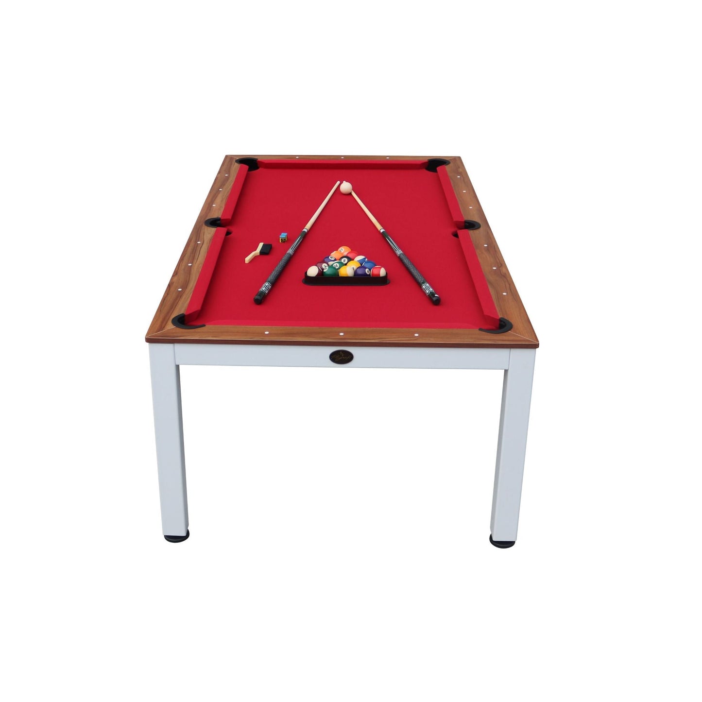 Playcraft Glacier 7' Pool Table with Dining Top - WPTGLAWHT07