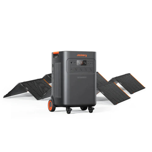 Aurora Generators Jackery Explorer 5000 Plus + Solar Saga 500X x 2 - 60-5050-USA1A1