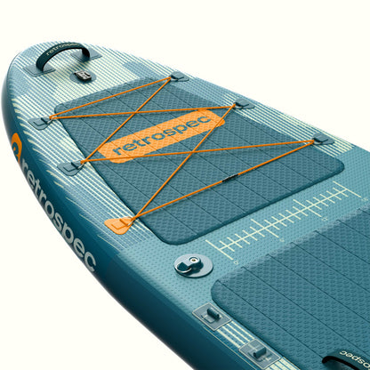 Retrospec June Inflatable Fishing Paddle Board Kayak Hybrid 11’6” - 6632