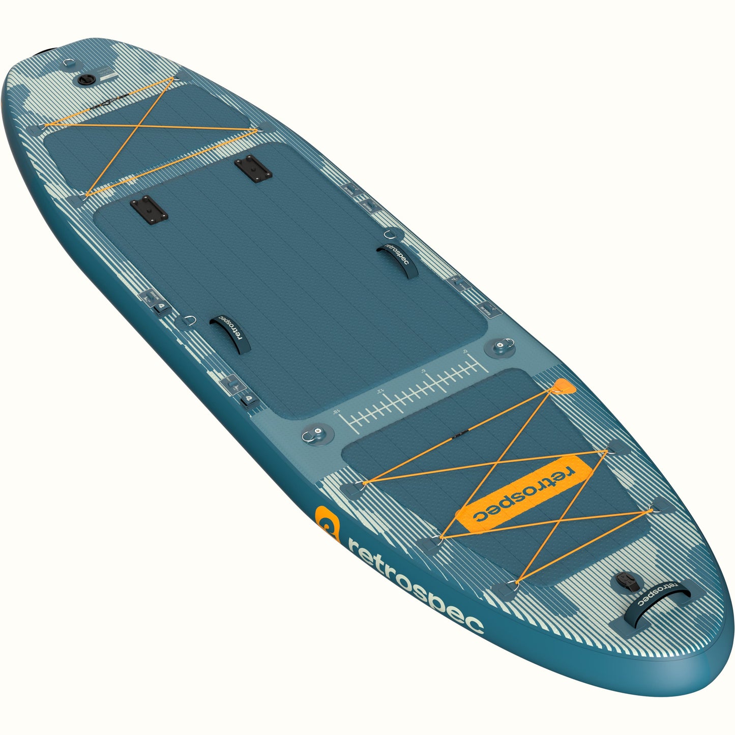 Retrospec June Inflatable Fishing Paddle Board Kayak Hybrid 11’6” - 6632
