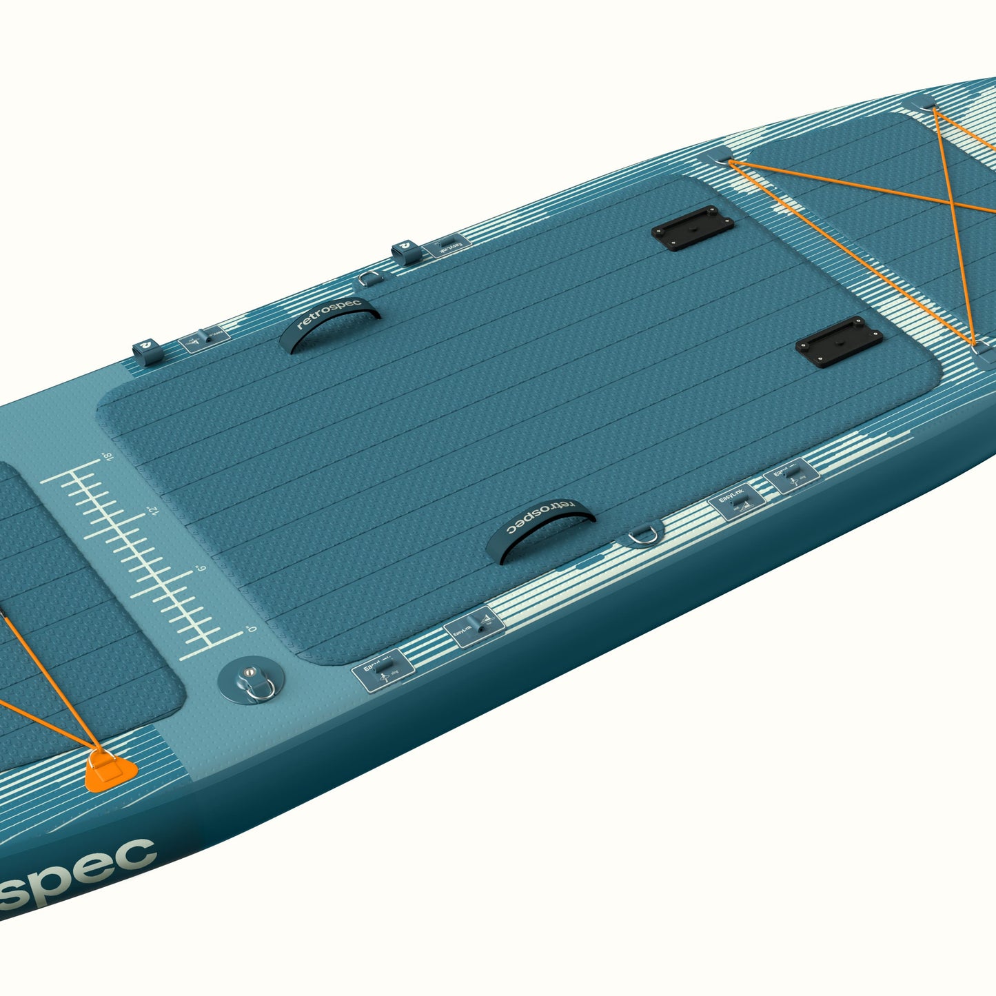 Retrospec June Inflatable Fishing Paddle Board Kayak Hybrid 11’6” - 6632