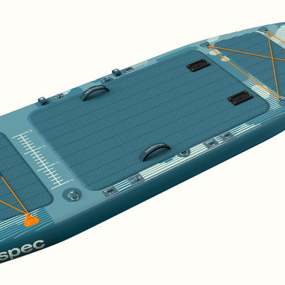 Retrospec June Inflatable Fishing Paddle Board Kayak Hybrid 11’6” - 6632