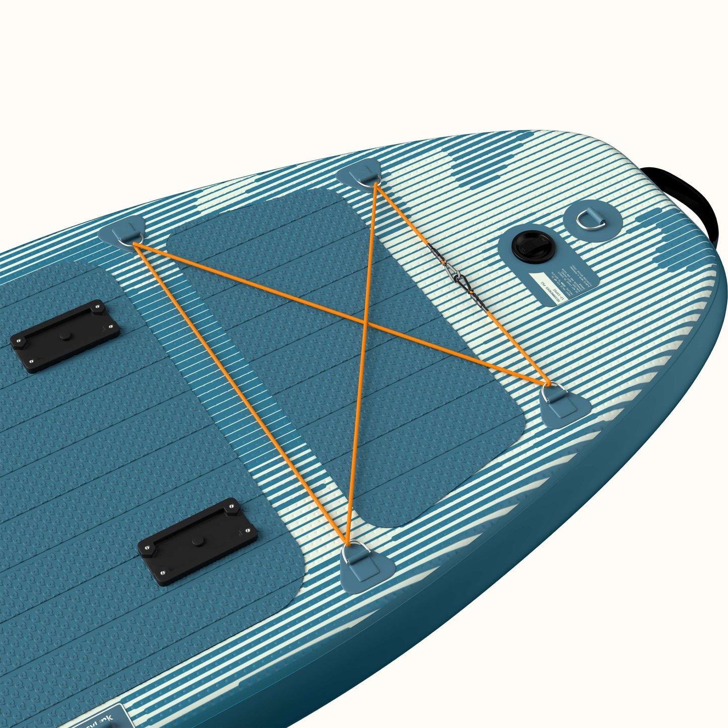 Retrospec June Nano Kids Inflatable Fishing Paddle Board Kayak Hybrid 9'6" - 6311