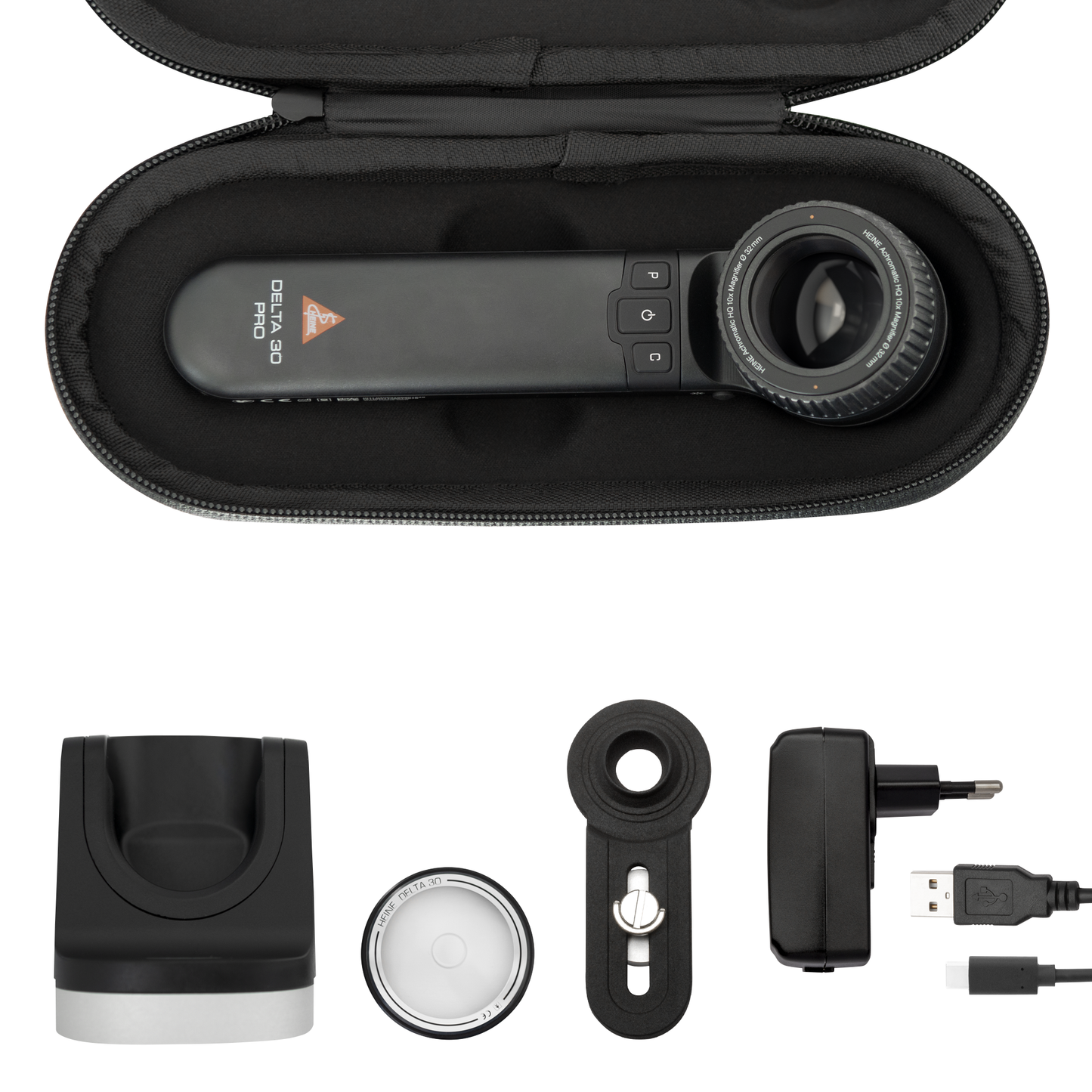 HEINE DELTA 30 PRO Dermatoscope Bundle - K-236.28.306