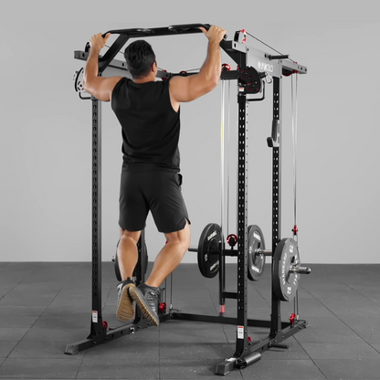 Mikolo Fitness K6-2.0 Elite All-in-One Trainer with Weight Stack - DM-K8-B-WS-S