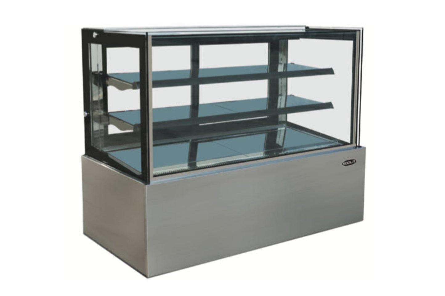 Kool-It  59" Wide Flat Glass Display Case - KBF-60