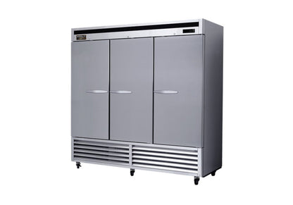 Kool-It  81" Wide 3 Door Bottom Mount Reach-In Freezer - KBSF-3