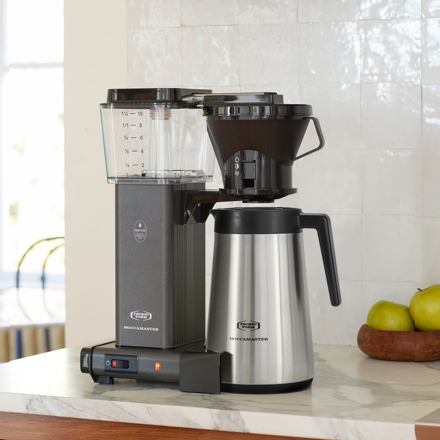 Moccamaster KBT Coffee Maker in Stone Grey - 79115