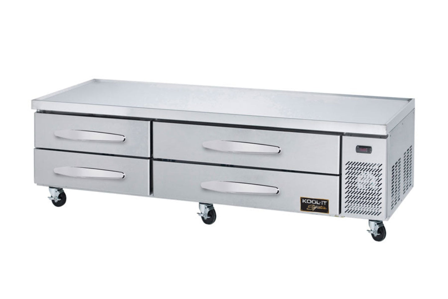 Kool-It" Wide 4 Drawer Chef Base Refrigerator - KCB-83-4M