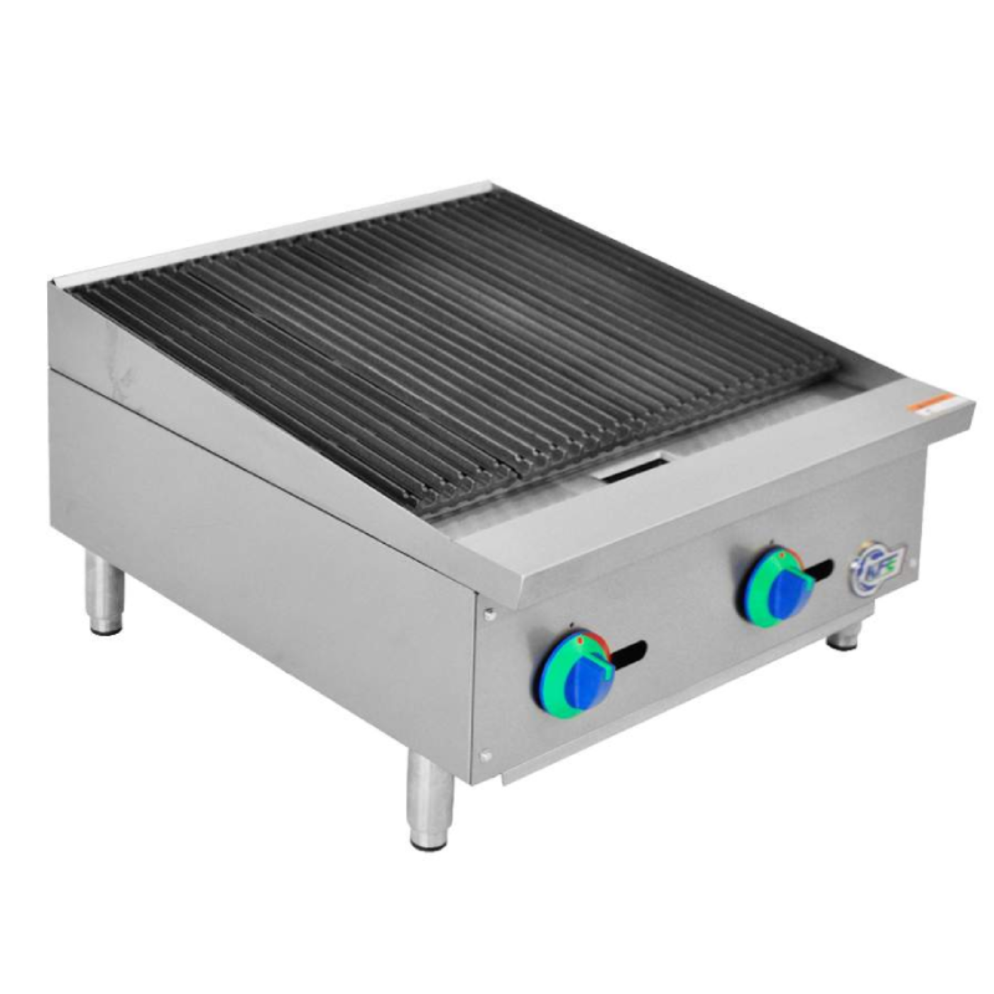 Chef AAA Commercial 24" Radiant Charbroiler Countertop  Gas - KF-CB24-M