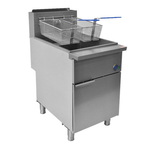 Chef AAA, Commercial 70-100lbs Deep Fryer 5 Tube Natural Gas - KF-F5S-NG