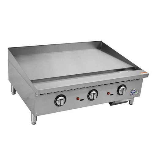 Chef AAA Commercial 36" Thermostat Griddle Countertop Gas - KF-G36-T