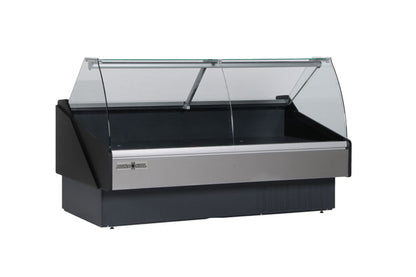 Hydra-Kool  | 40" Wide Self Contained Curved Glass Deli Display Case - KFM-CG-40-S