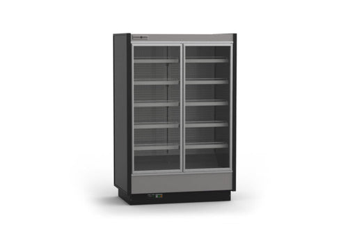 Hydra-Kool  | 52" Wide Remote Grab-N-Go 2 Door High Volume Merchandiser Refrigerator - KGV-MD-2-R