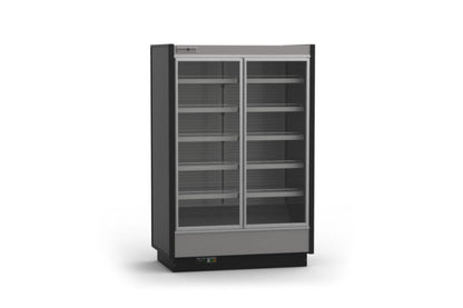 Hydra-Kool | 75" Wide Remote Grab-N-Go 3 Door High Volume Merchandiser Refrigerator - KGV-MD-3-R