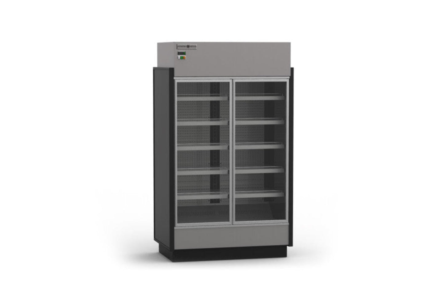 Hydra-Kool  | 52" Wide Self Contained Grab-N-Go 2 Door High Volume Merchandiser Refrigerator - KGV-MD-2-S