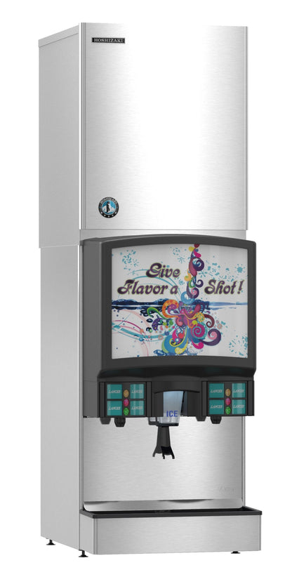 Hoshizaki 22" Wide Remote-Cooled Crescent Cuber Ice Maker Serenity Series (Bin & Condenser Sold Separately) - KMS-822MLJ
