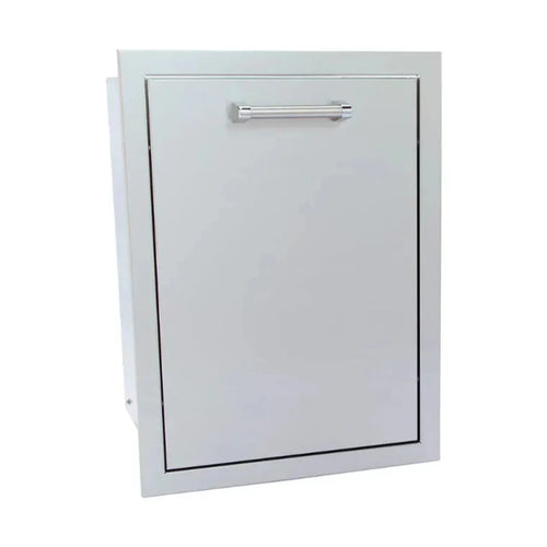 Kokomo Outdoor Kitchen Stainless Steel Trash/Propane Pull-Out - KO-TRHD