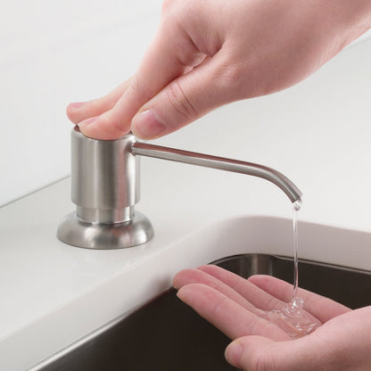 KRAUS 24" Stainless Steel Utility Sink and Kitchen Faucet - KHU24L-1610-53CH