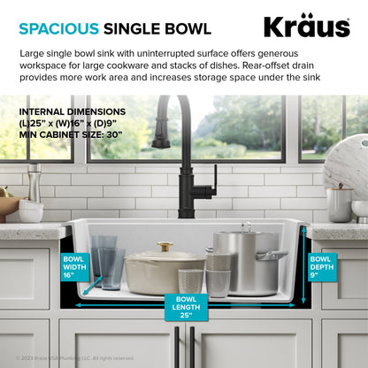 KRAUS 28” Drop-In Granite Composite Workstation Kitchen Sink in Metallic Brown - KGTW12-28MBR