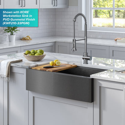 KRAUS Britt Touchless Pull-Down Single Handle Faucet in Spot Free Stainless Steel - KSF-1691SFS